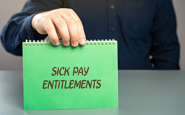 HR software dashboard automating day one sick pay and employee absence tracking